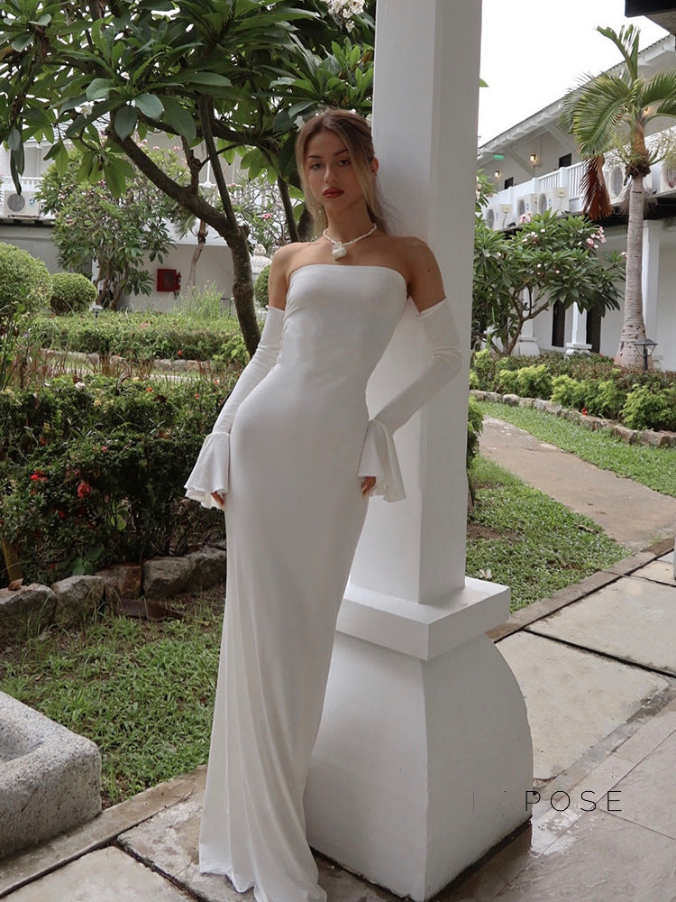 A Vintage Style Dress with Delicate Timeless Details