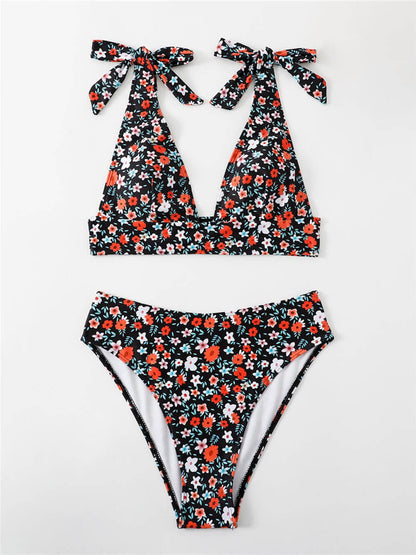 Vintage Inspired Bikini with a Contemporary Edge
