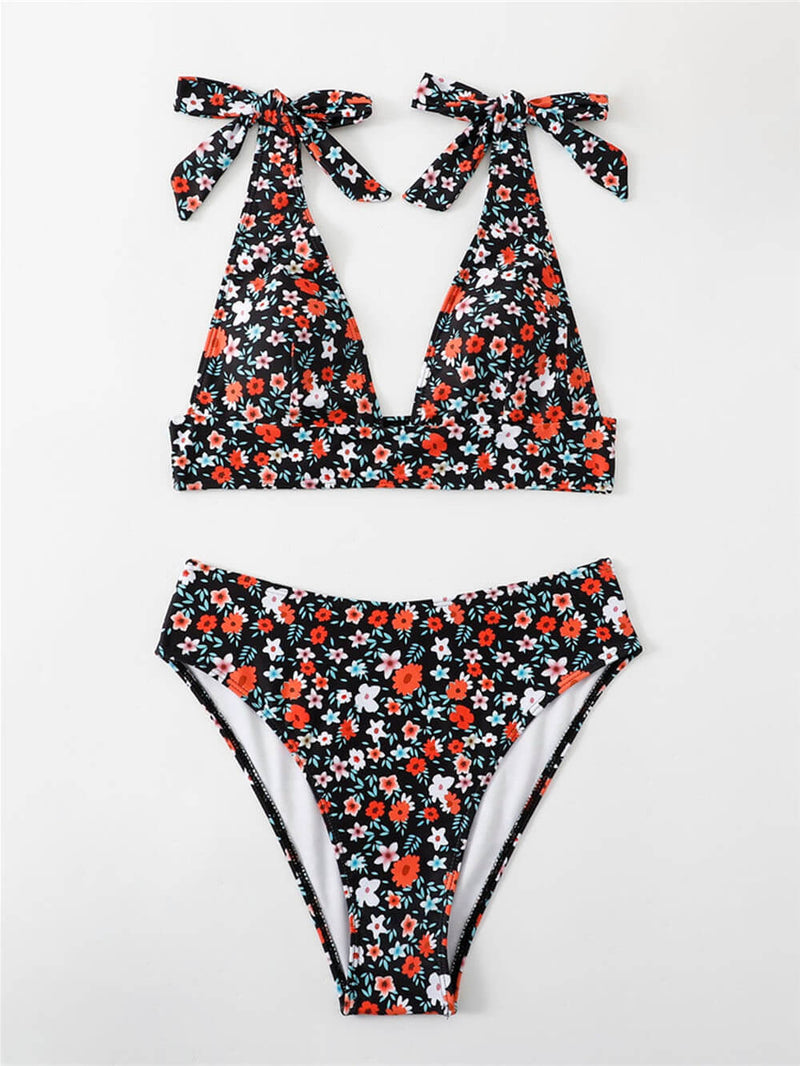 Vintage Inspired Bikini with a Contemporary Edge