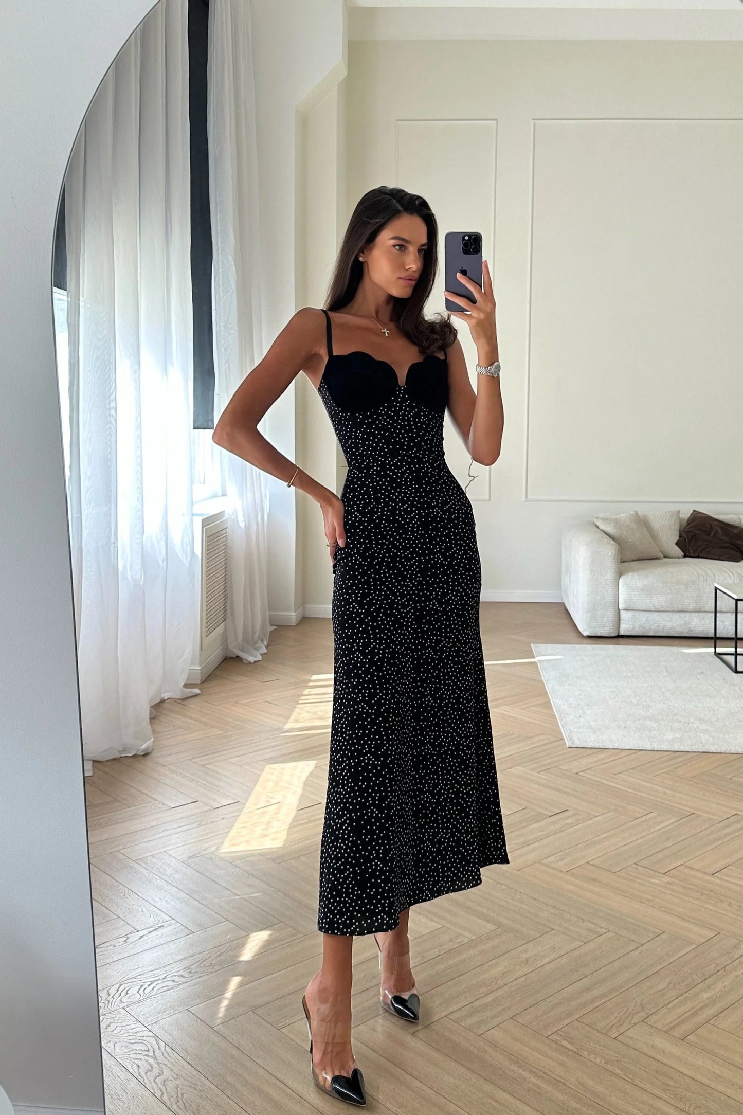 A Vintage Style Dress with Delicate Timeless Details