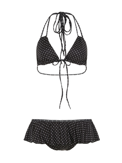 Vintage Inspired Bikini with a Contemporary Edge