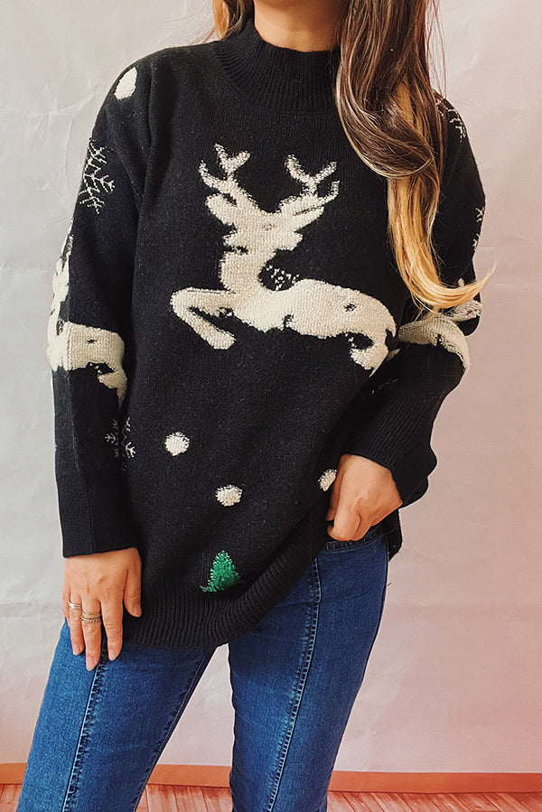 Vintage Inspired Sweater with a Contemporary Edge