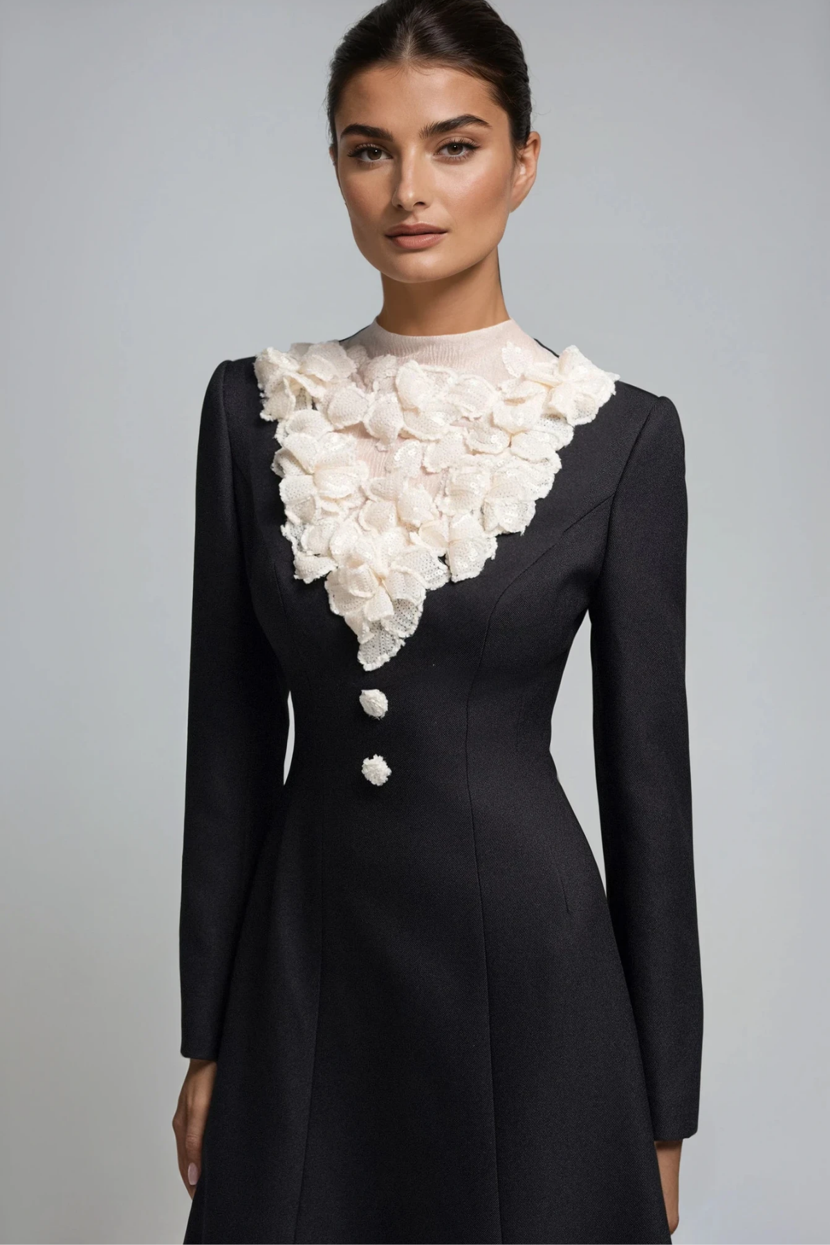 Classic Vintage Dress with a Flattering Fit