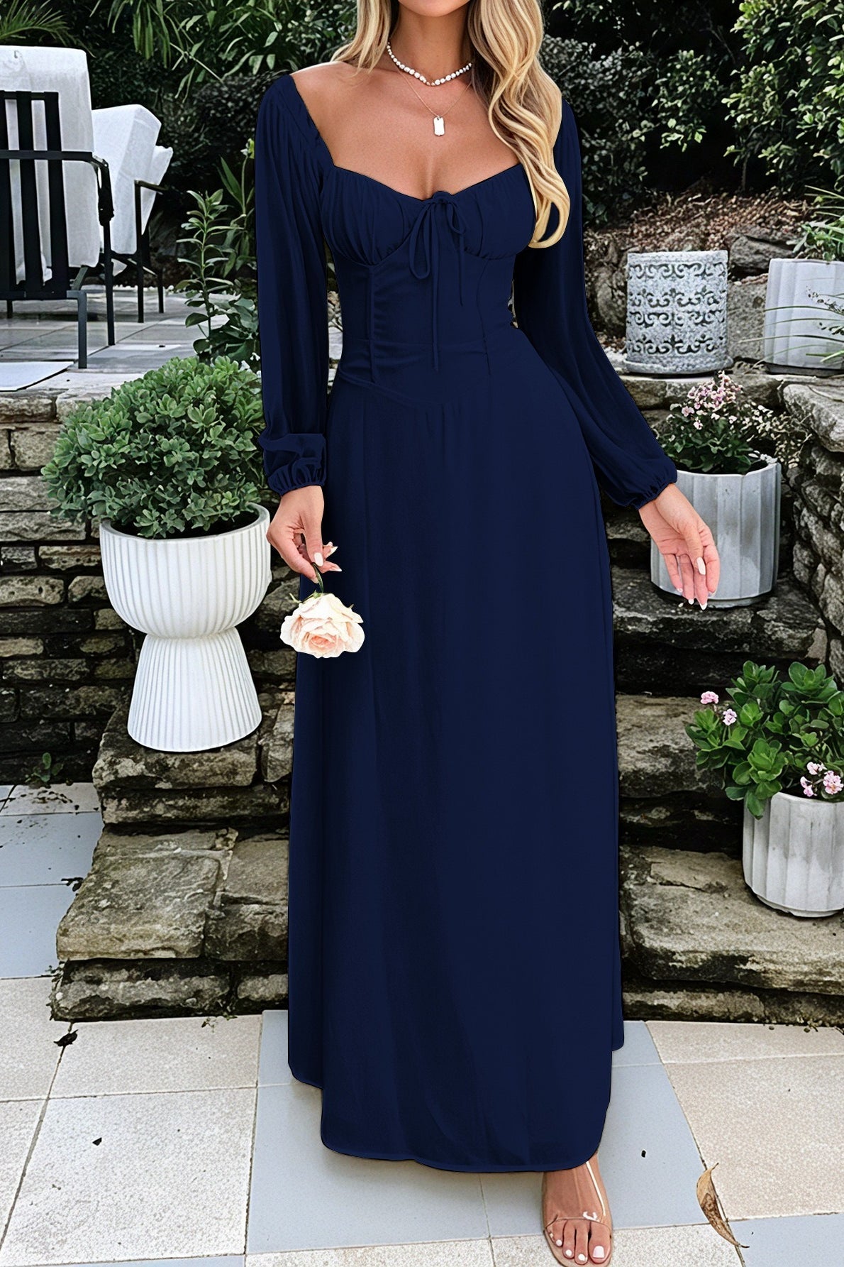 A Vintage Style Dress with Delicate Timeless Details