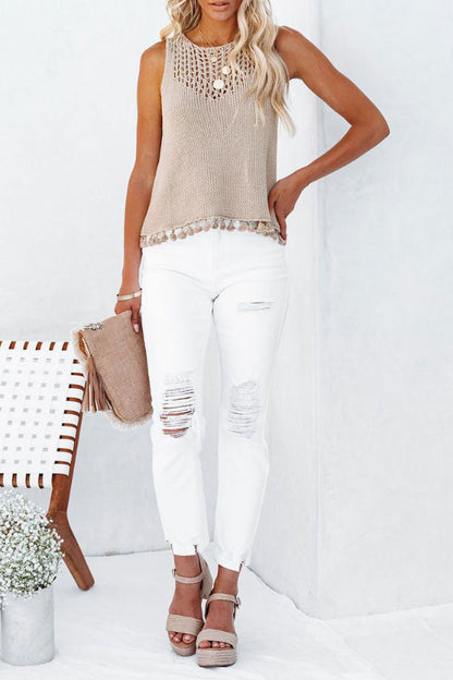 Beautifully Finished Sweater in a Timeless Design