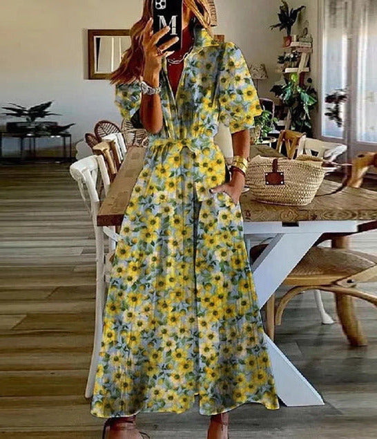 Classic Vintage Dress with a Flattering Fit