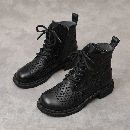 A Vintage Style Boots with Delicate Timeless Details