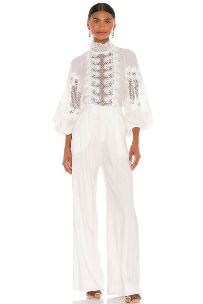 A Vintage Style Top with Delicate Timeless Details