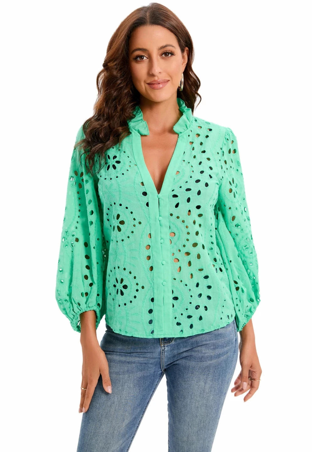 Gracefully Styled Blouse for Any Occasion