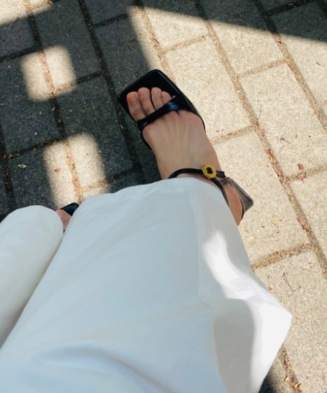 A Vintage Style Sandals with Delicate Timeless Details