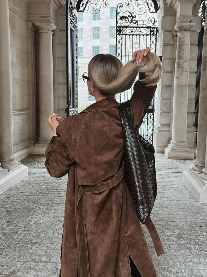 Classic Vintage Coat with a Flattering Fit