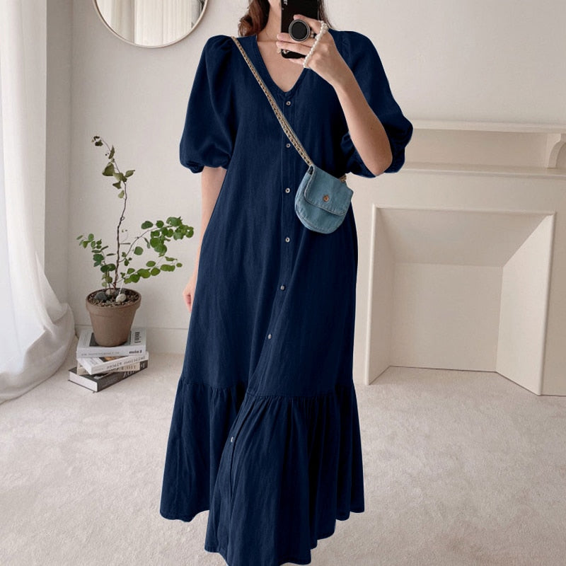 A Vintage Style Dress with Delicate Timeless Details