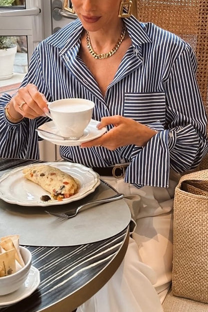 A Vintage Style Shirt with Delicate Timeless Details