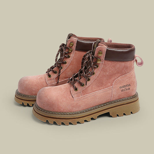 A Vintage Style Boots with Delicate Timeless Details