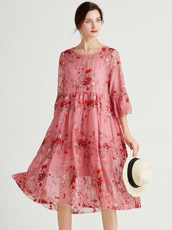 Elegantly Styled Dress for Everyday Wear