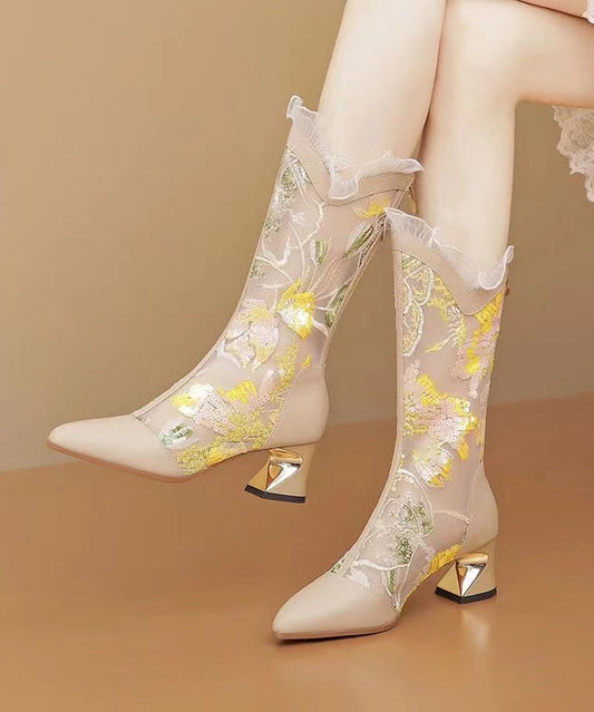 Vintage Inspired Boots with a Contemporary Edge