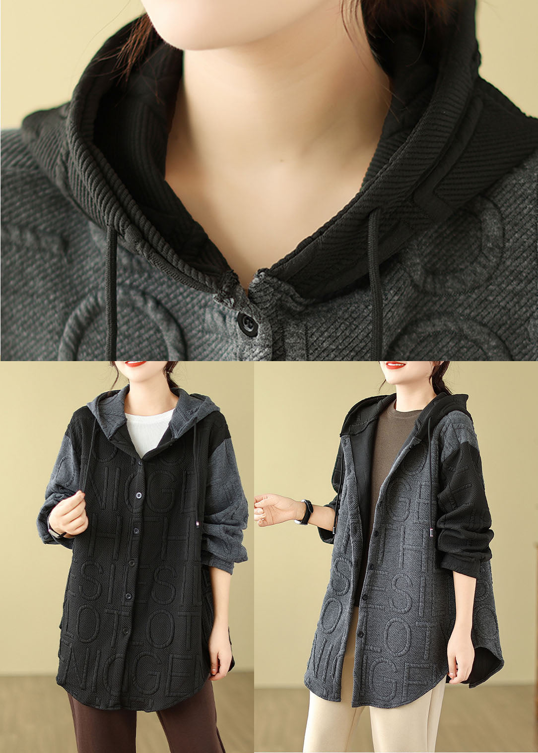 Well Tailored Coat with a Graceful Silhouette
