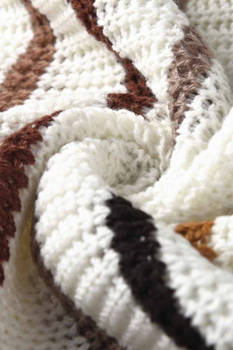 Vintage Inspired Sweater with a Contemporary Edge