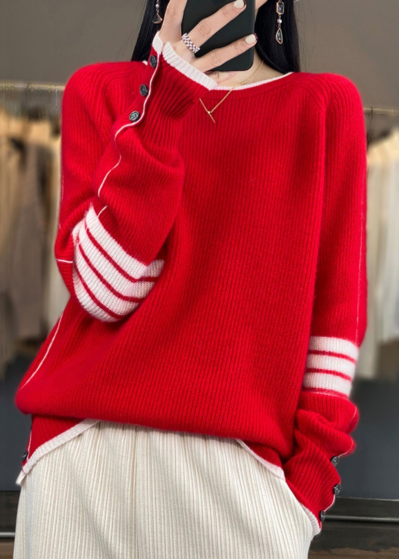 Beautifully Crafted Sweater in a Classic Style