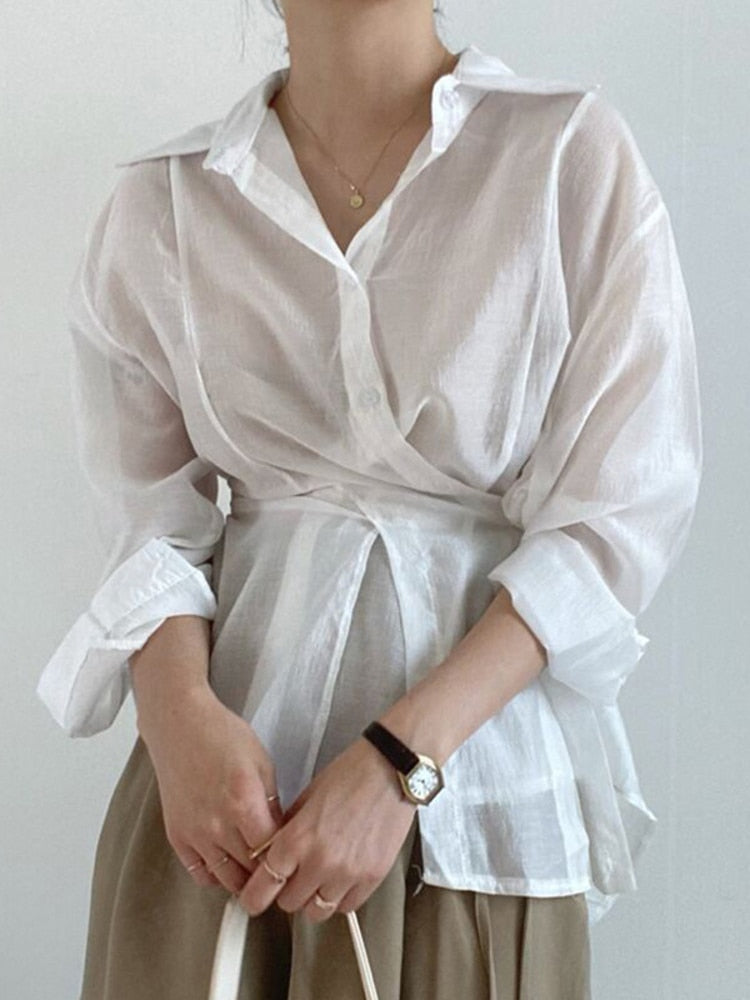 A Vintage Style Blouse with Delicate Timeless Details