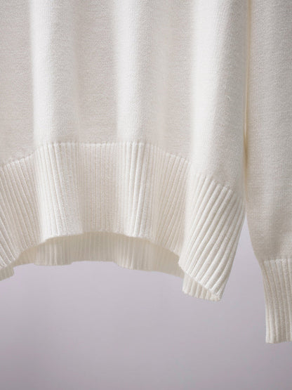 A Vintage Style Sweater with Delicate Timeless Details