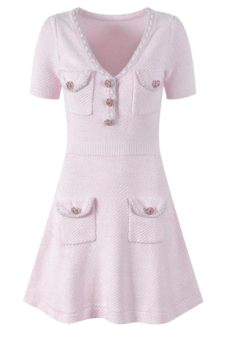 A Vintage Style Dress with Delicate Timeless Details