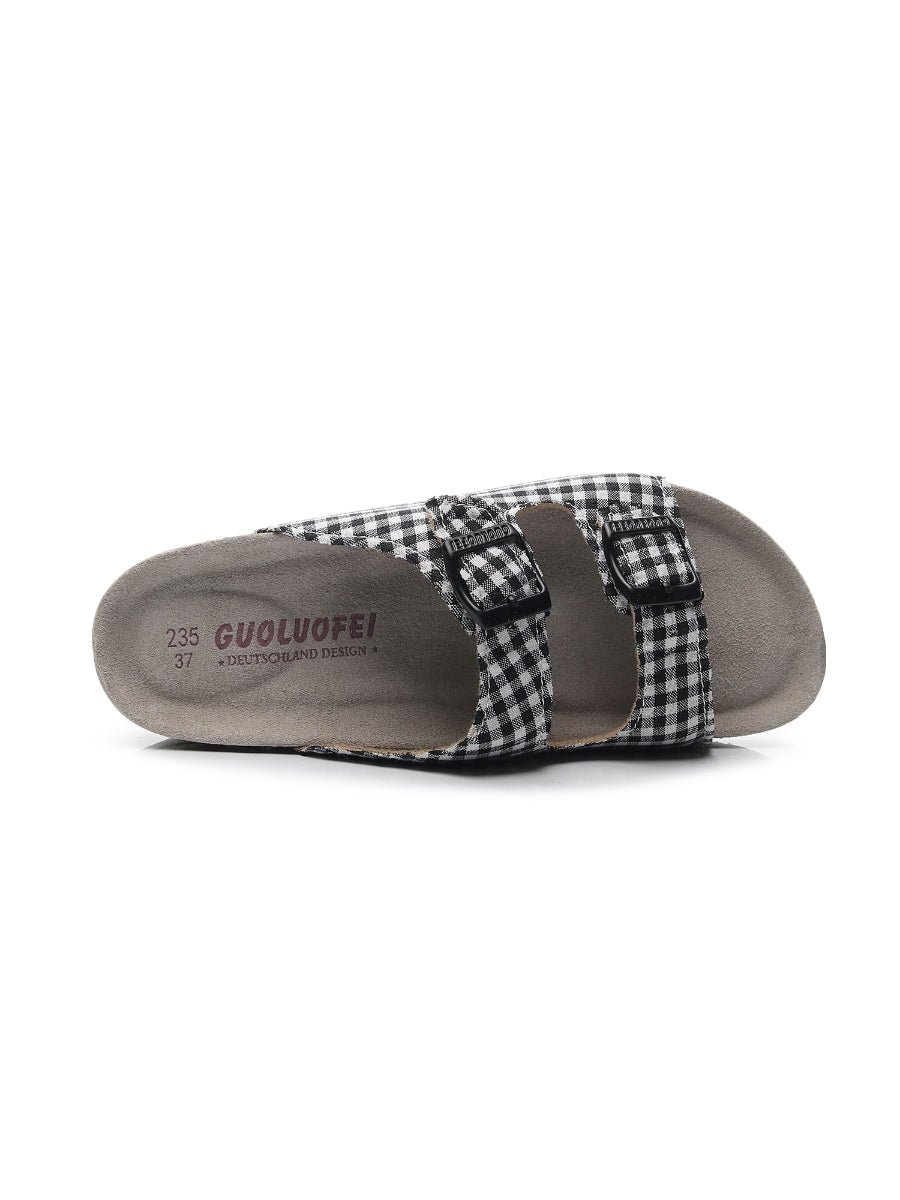 A Vintage Style Sandals with Delicate Timeless Details