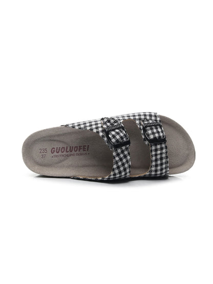 A Vintage Style Sandals with Delicate Timeless Details