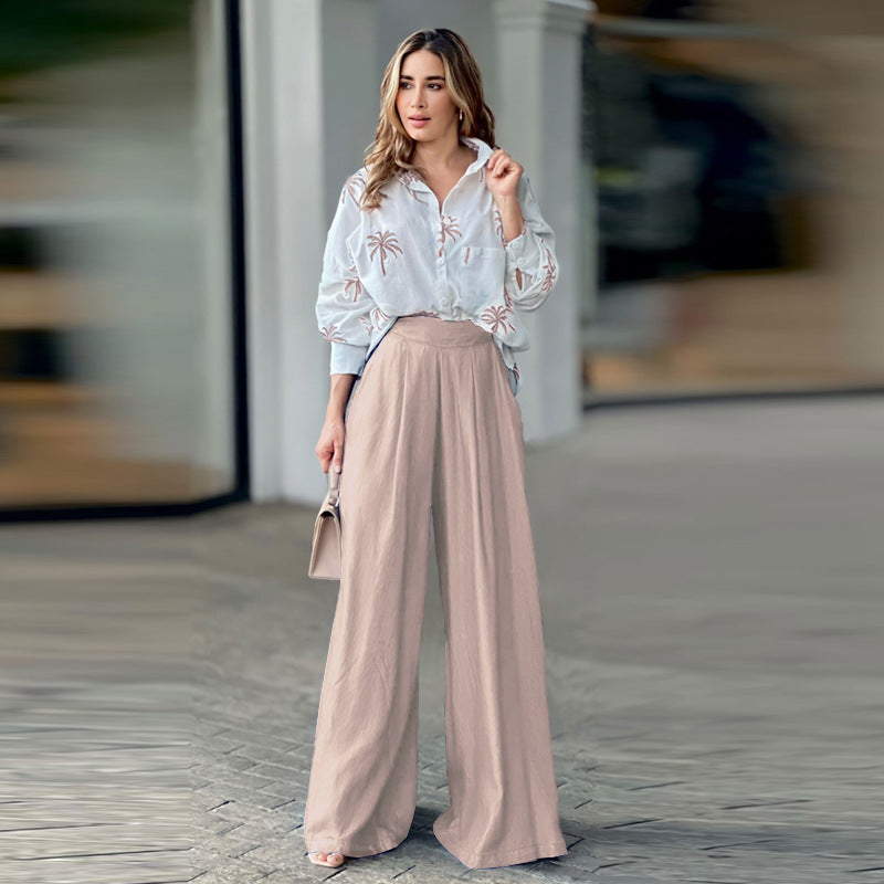 A Vintage Style Pants with Delicate Timeless Details