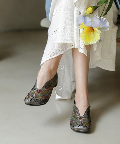 A Vintage Style Shoes with Delicate Timeless Details