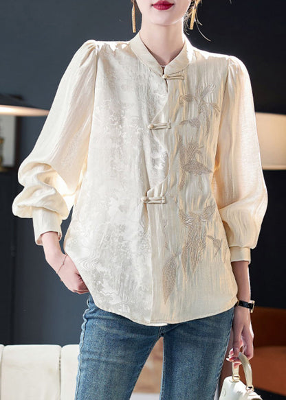 A Vintage Style Shirt with Delicate Timeless Details