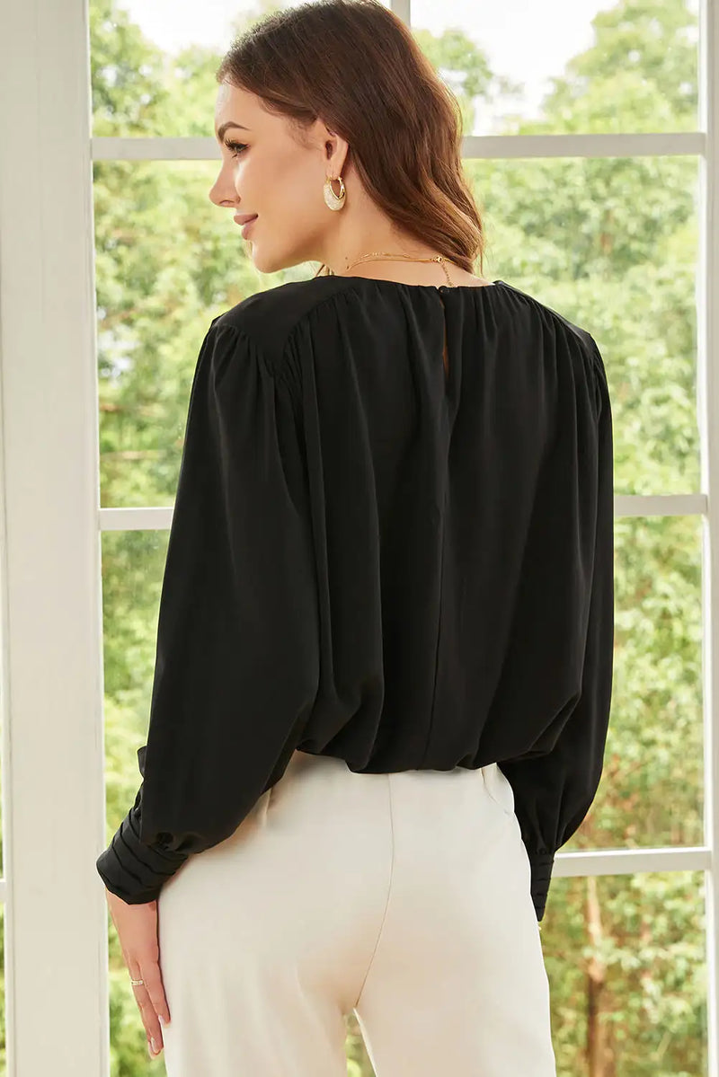 Gracefully Styled Blouse for Any Occasion
