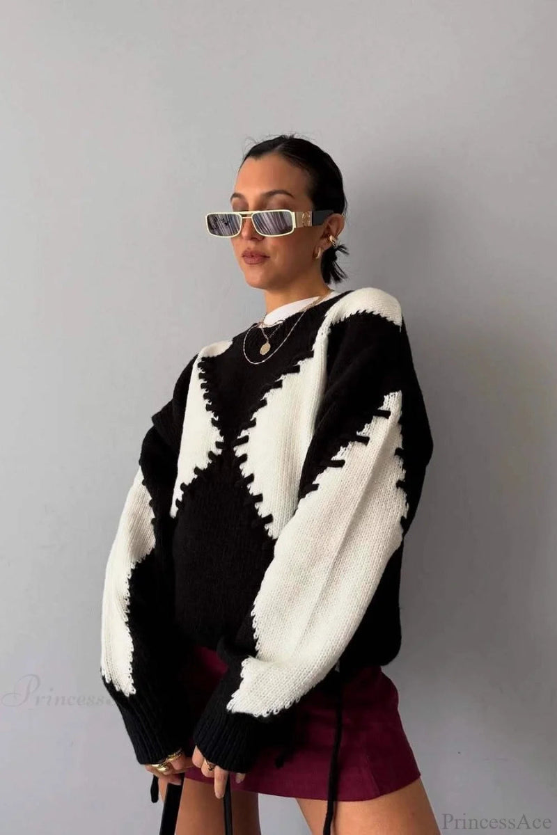 A Vintage Style Sweater with Delicate Timeless Details