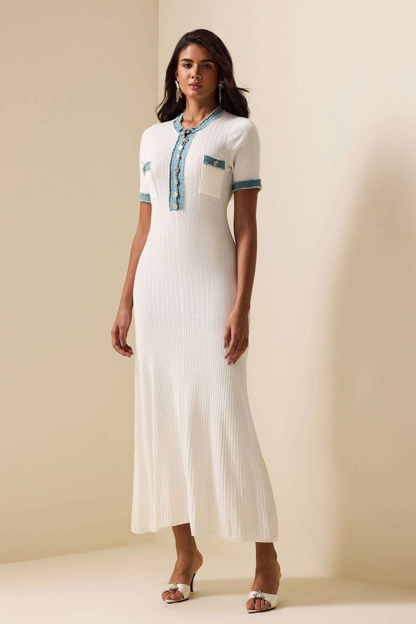 A Vintage Style Dress with Delicate Timeless Details