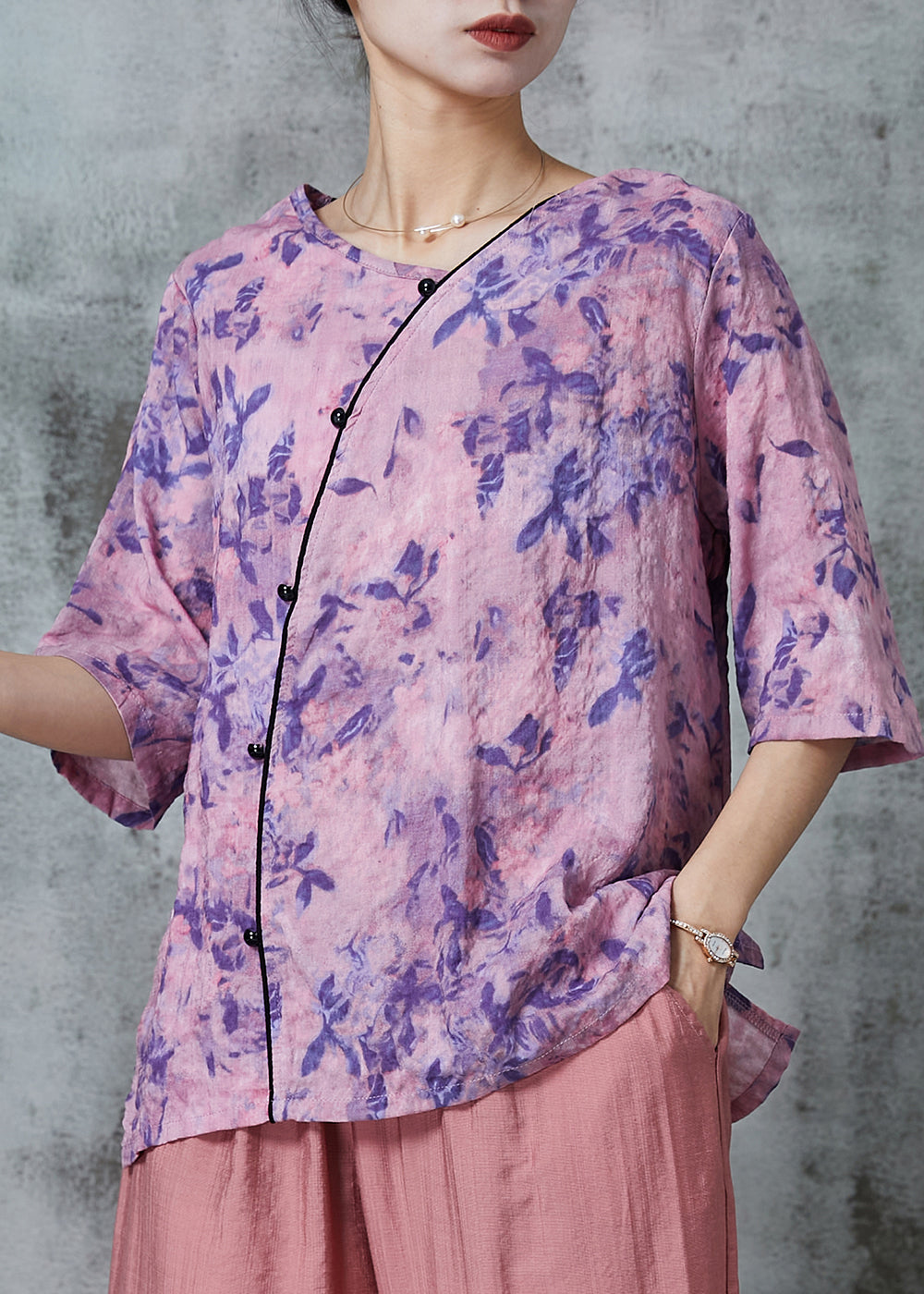 A Vintage Style Shirt with Delicate Timeless Details