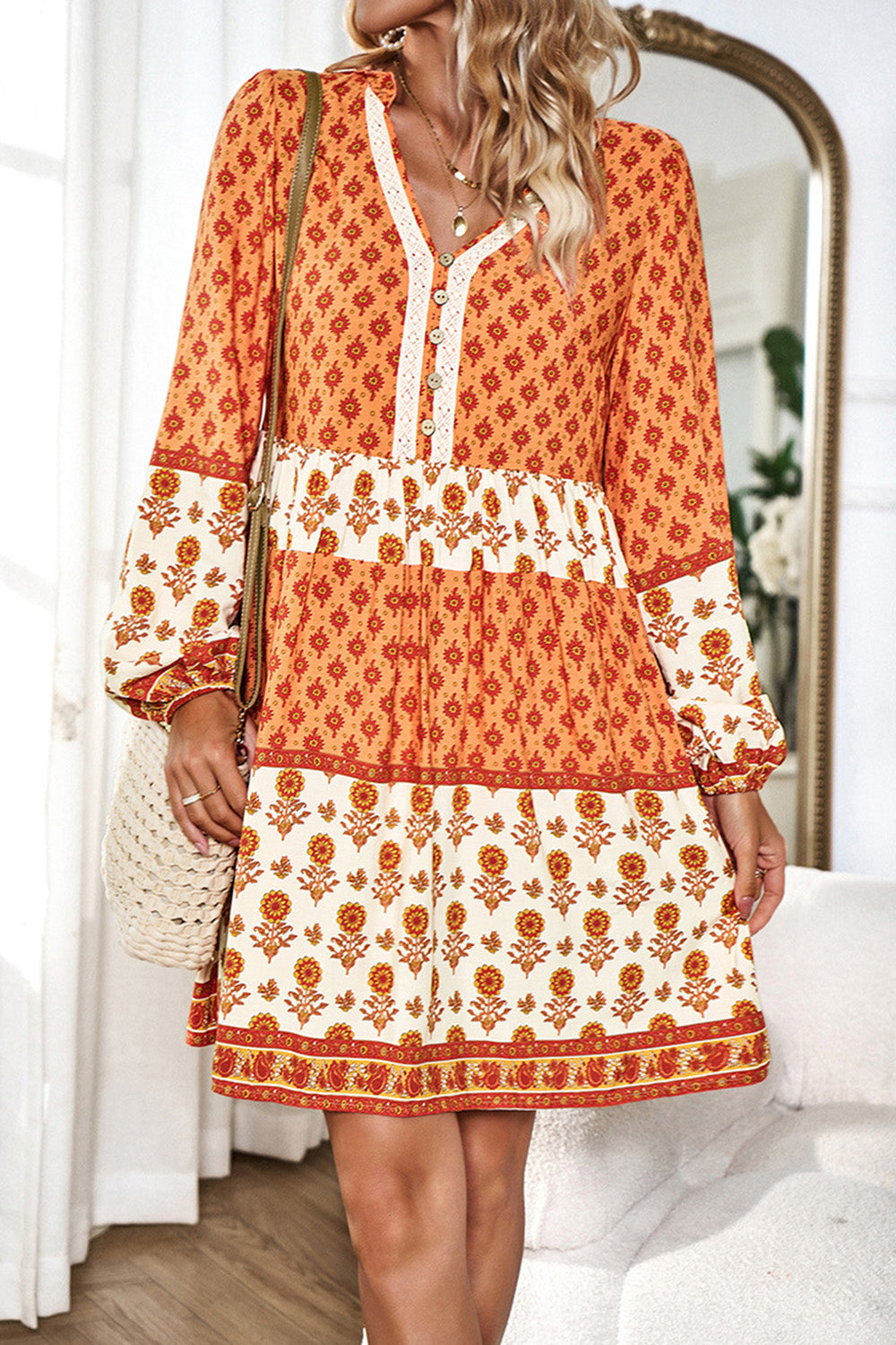 A Vintage Style Dress with Delicate Timeless Details