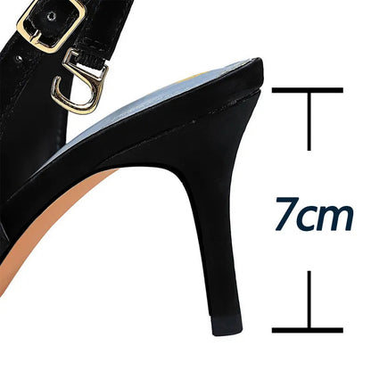 Effortlessly Elegant Heels with a Timeless Design