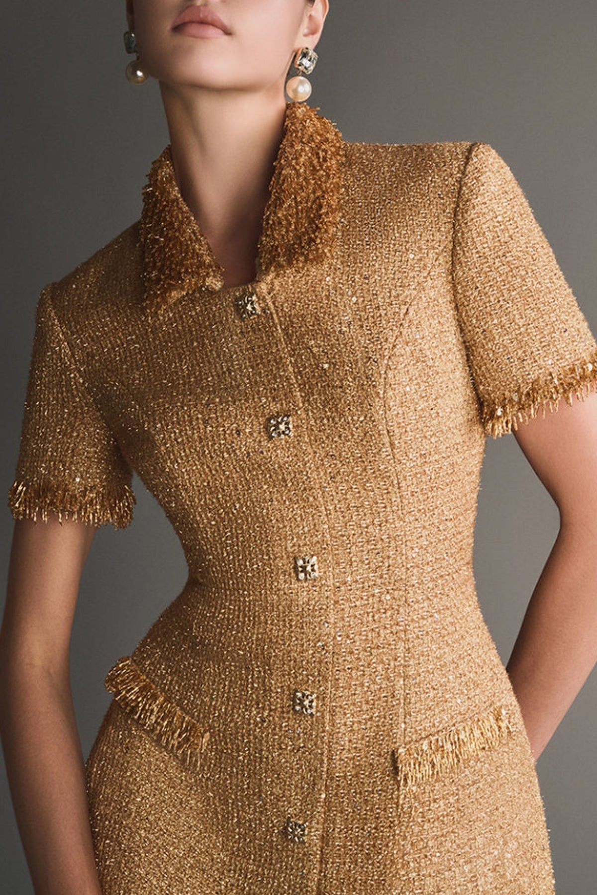 Classic Vintage Dress with a Flattering Fit
