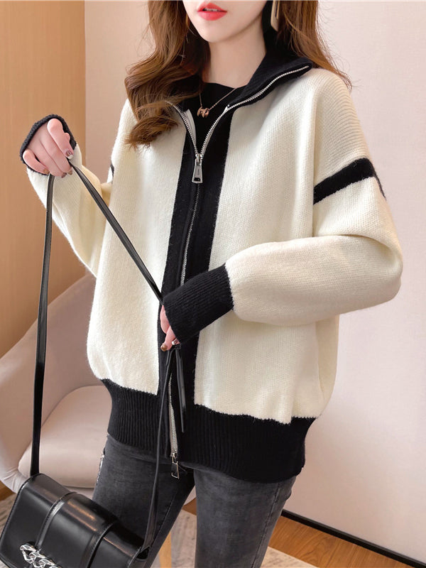 Well Tailored Cardigan with a Graceful Silhouette
