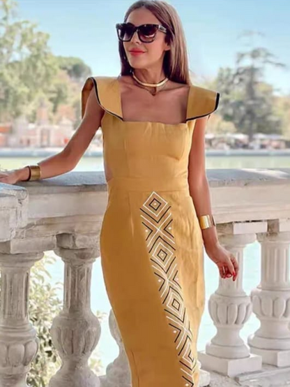Beautifully Finished Dress in a Timeless Design