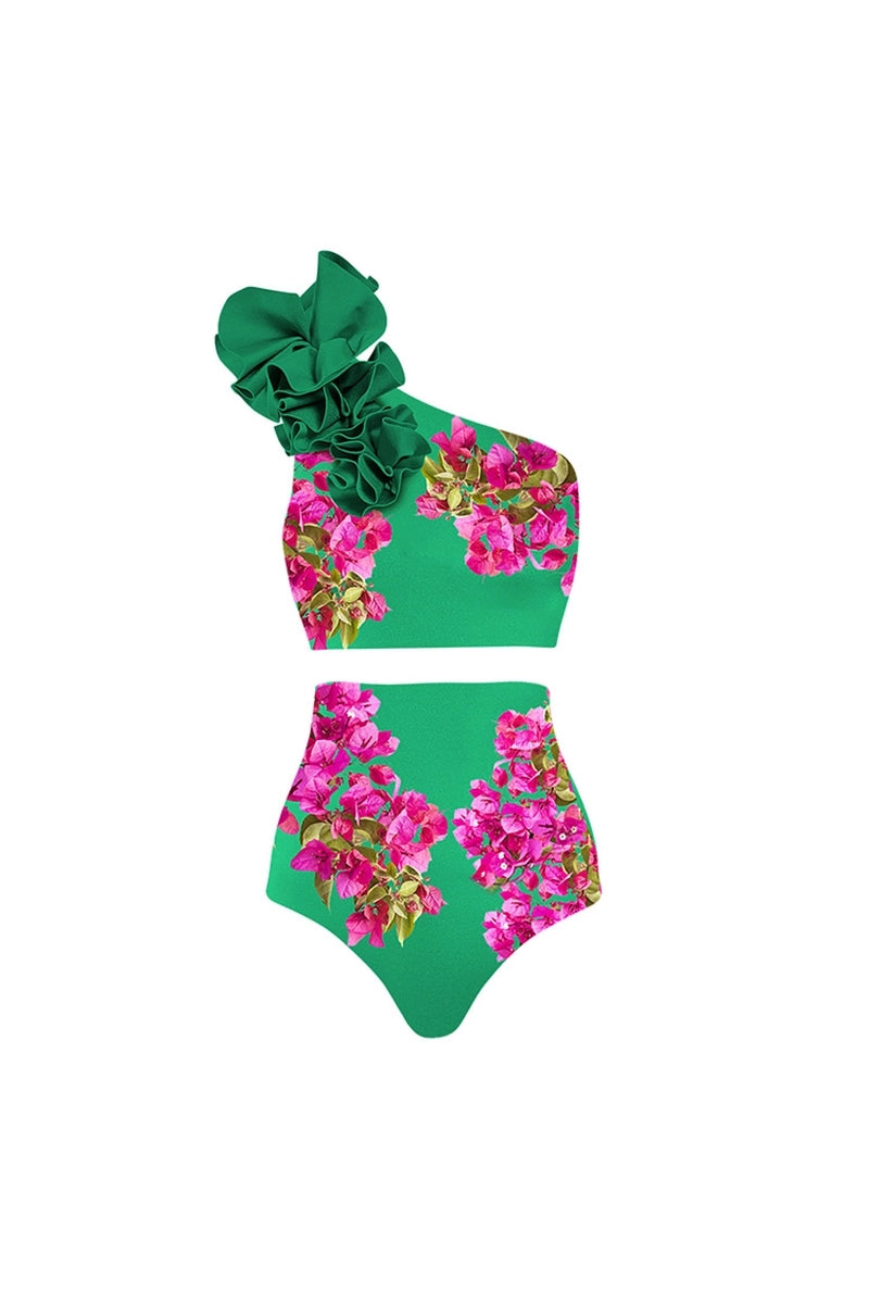 Classic Vintage Bikini with a Flattering Fit
