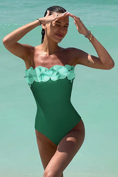 Polished Swimsuit with an Effortless Classic Look