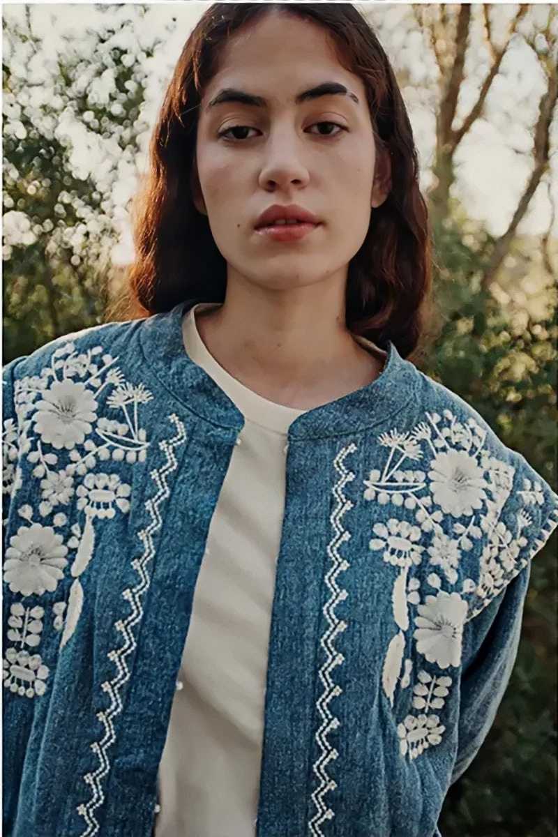 A Vintage Style Jacket with Delicate Timeless Details