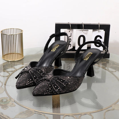 A Vintage Style Heels with Delicate Timeless Details