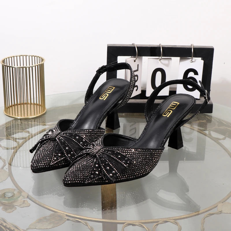 A Vintage Style Heels with Delicate Timeless Details