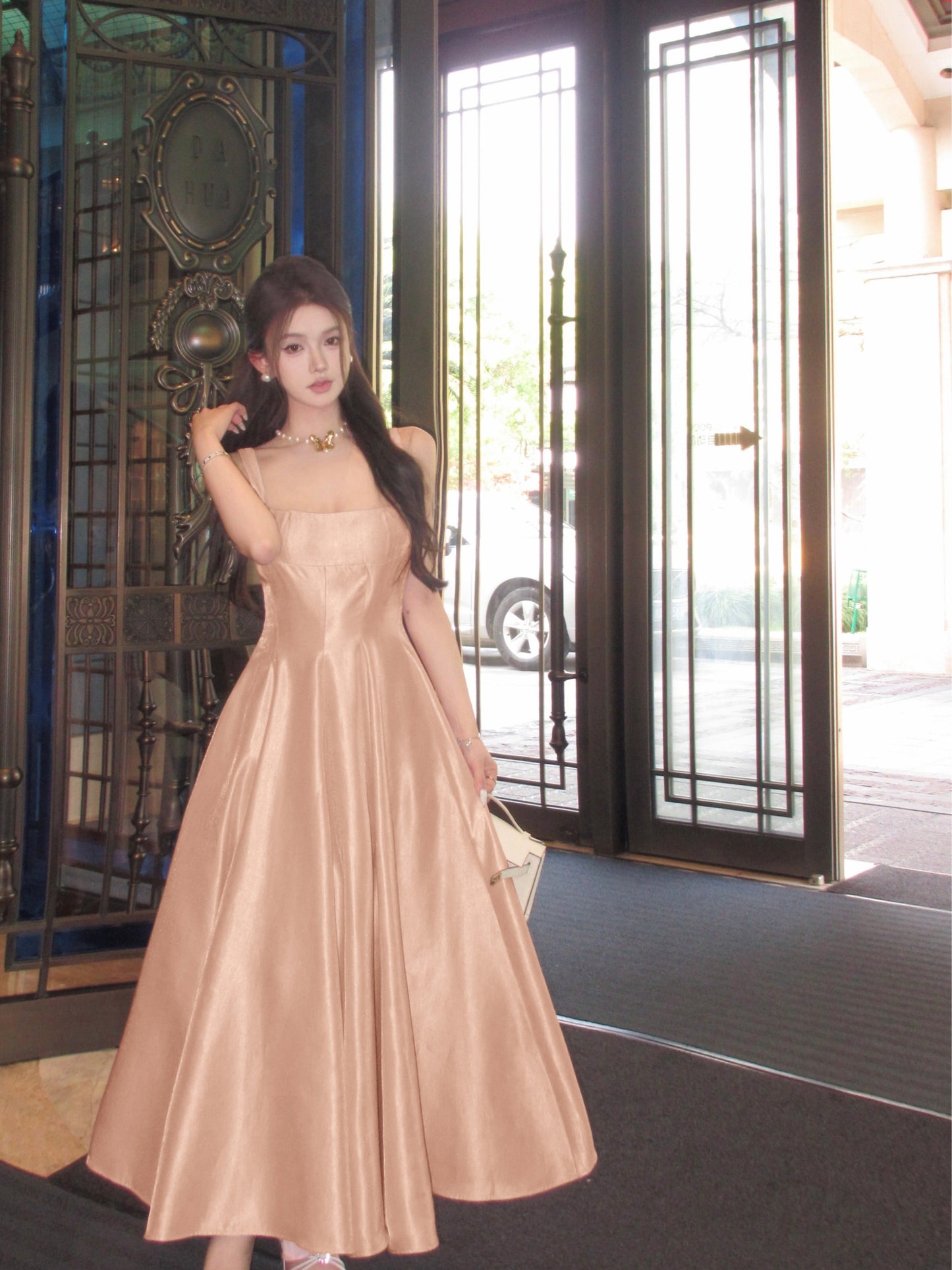 A Vintage Style Dress with Delicate Timeless Details