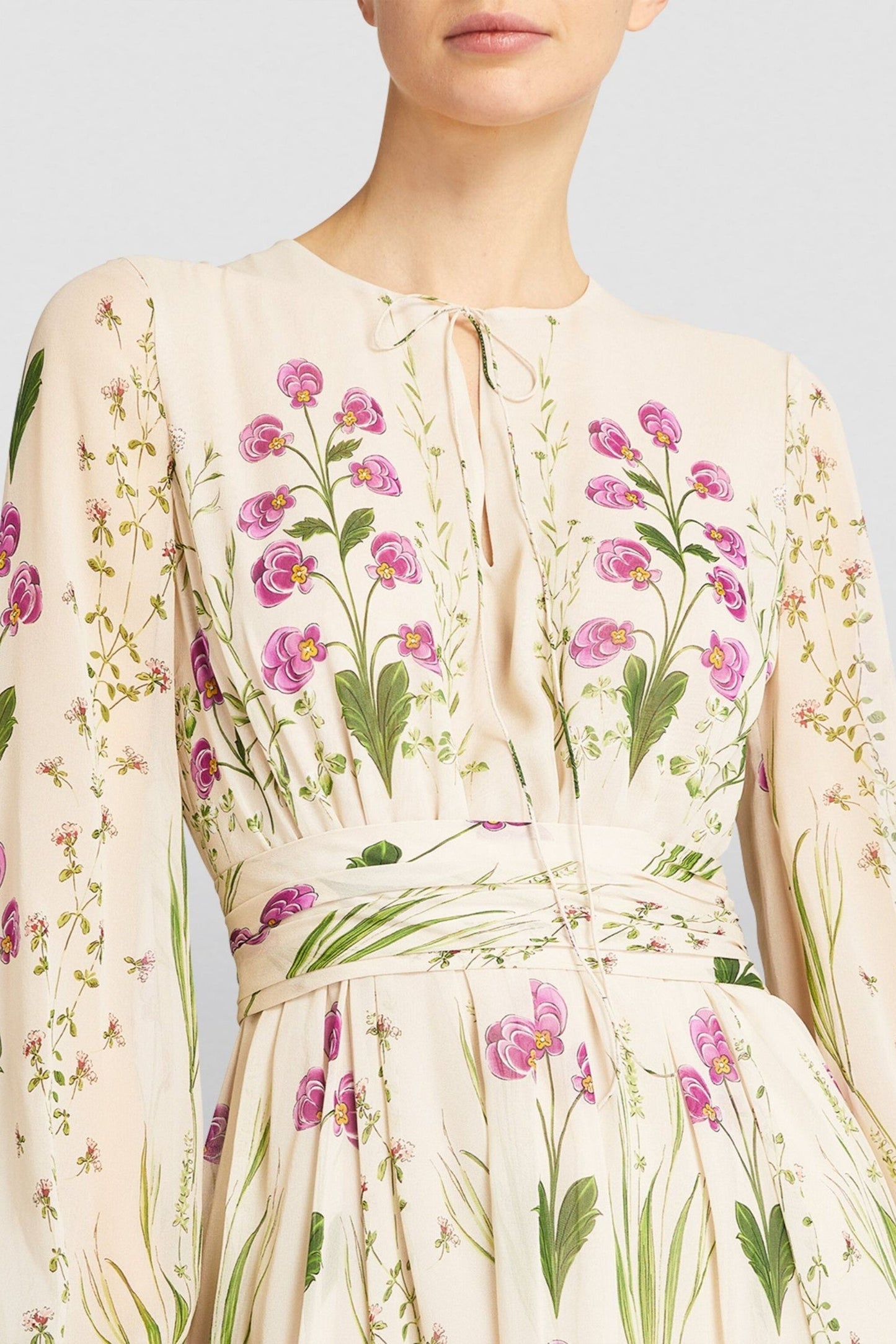 A Vintage Style Dress with Delicate Timeless Details