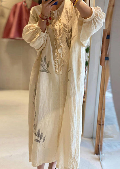 A Vintage Style Dress with Delicate Timeless Details