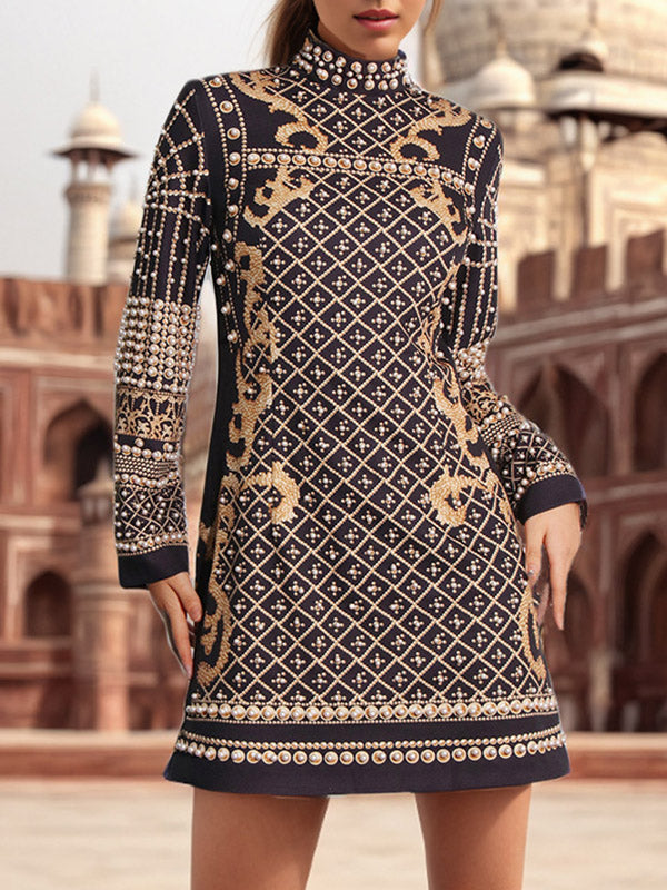 Classic Vintage Dress with a Flattering Fit