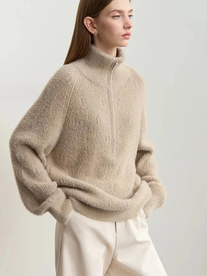 Well Tailored Sweater with a Graceful Silhouette